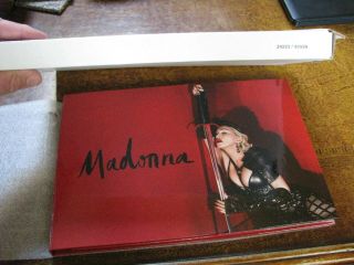 Madonna Rebel Heart Tour Vip Book - With C.  O.  A Numbered & Box - Limited Edition