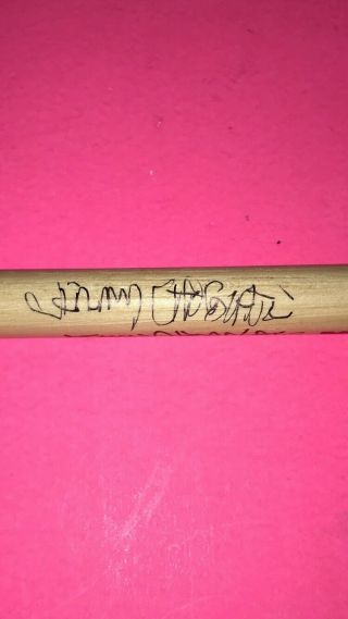 Kix Jimmy " Chocolate " Chalfant Signed Autographed Drumstick Exact Proof