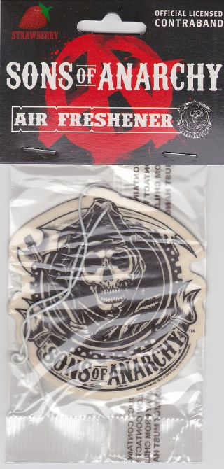 Sons Of Anarchy Reaper Car / Truck Air Freshener Strawberry Scent