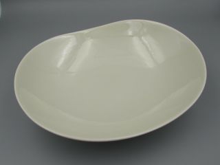 Castleton China Museum White Large Oval Vegetable / Serving Bowl - Eva Zeisel