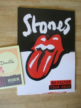 The Rolling Stones No Filter Tour 2019 Program Fast Ship