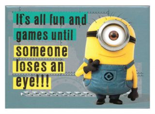 Despicable Me 2 All Fun And Games Magnet