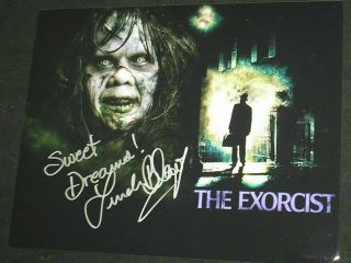 Linda Blair Signed The Exorcist 8x10 Photo Regan Autograph B
