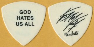 Slayer 2001 God Hates Us All Concert Tour Kerry King Real Stage Guitar Pick