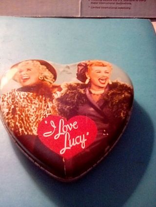 Vandor Tin W/ Playing Cards - I Love Lucy - 14284 - Retired - From 2005