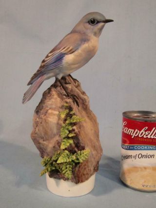 Vintage Royal Worcester Dorothy " Mountain Blue Bird " Figurine -