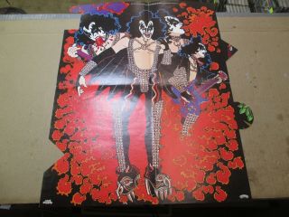 Complete Set Of 4 Kiss Solo Album Posters,  Merchandise Forms Hard Rock