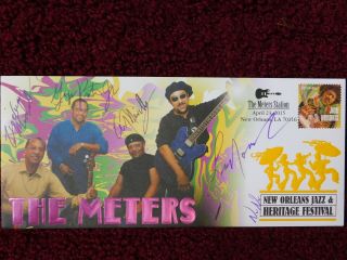 The Meters 2015 Orleans Jazz Fest Commem Env 1951/3000 Limited Edition