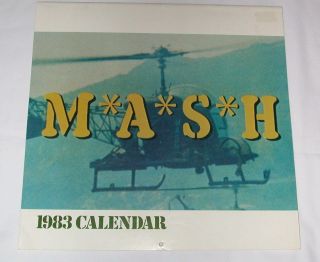 M A S H 4077 - 1983 Calendar - Perfect - L@@k