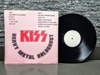 Kiss Heavy Metal Holocaust Mega Rare Unofficial Live Bootleg Vinyl Album Aucoin