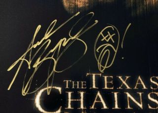 Andrew Bryniarski Signed 16x20 Photo Leatherface Texas Chainsaw Massacre Poster 2