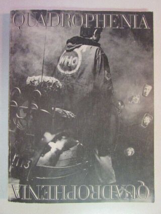 The Who Quadrophenia Fabulous Music Ltd Vintage 1974 Songbook Of Lp Oop