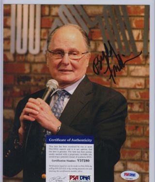 Budd Friedman Signed Autograph Auto 8x10 Psa Dna Certified