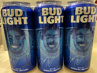 Post Malone Exclusive Bud Light 6 Pack Cans