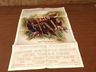 1986 The Gate Movie House Full Sheet Poster