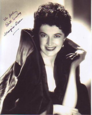 Margia Dean Autographed Signed Photograph - To John