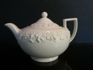 Wedgwood Queensware Cream On Cream Tea Pot