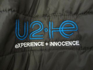 U2 Experience And Innocence Crew Issue Body Warmer Size Xl Rare