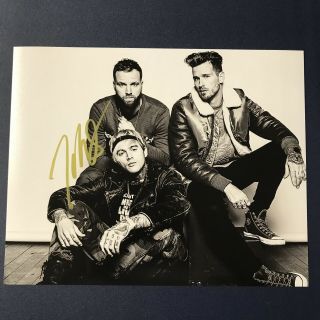 Johnny Stevens Highly Suspect Lead Singer Signed Photo 8x10 Autographed Rare