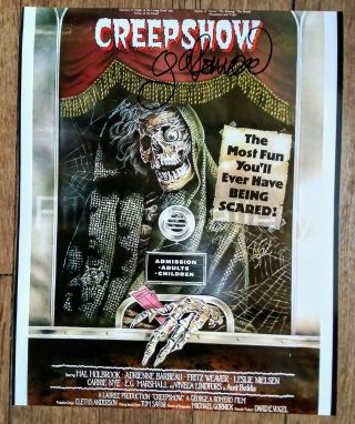 George Romero " Autographed Hand Signed " Creepshow 8x10 Photo