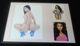 Nicki Minaj Framed 12x18 Photo Set Anaconda