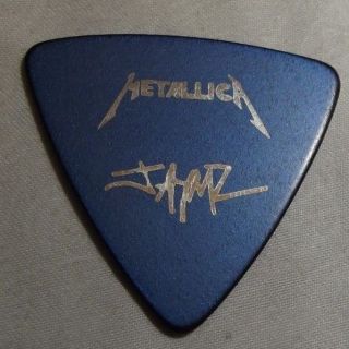 Metallica / James Hetfield Esp Signature Guitar Pick E.  S.  P.  Guitars Silver Foil