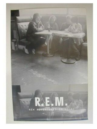 Rem Promo Poster Hifi R.  E.  M.  Adventures In