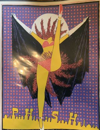 2016 Phish 10/31 Le S/n Las Vegas Screen Print Halloween Poster Not Pollock