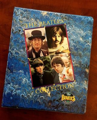 Beatles River Group Collector Cards.  220 Cards.  Binder.  Int
