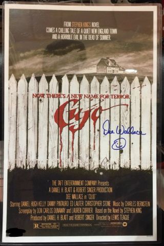 Dee Wallace Signed 11x17 Stephen King 