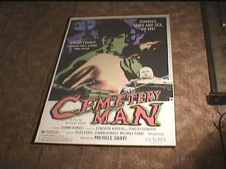 Cemetary Man 1996 Orig Ss Rolled 27x40 Movie Poster Cult Horror Classic