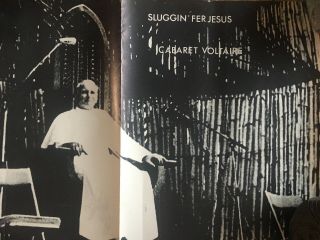 Cabaret Voltaire Sluggin’ Fer Jesus Rare UK Promo Poster Rough Trade 1981 2