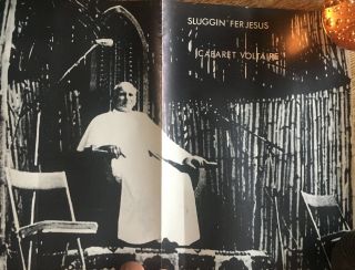 Cabaret Voltaire Sluggin’ Fer Jesus Rare UK Promo Poster Rough Trade 1981 3