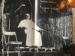 Cabaret Voltaire Sluggin’ Fer Jesus Rare UK Promo Poster Rough Trade 1981 4