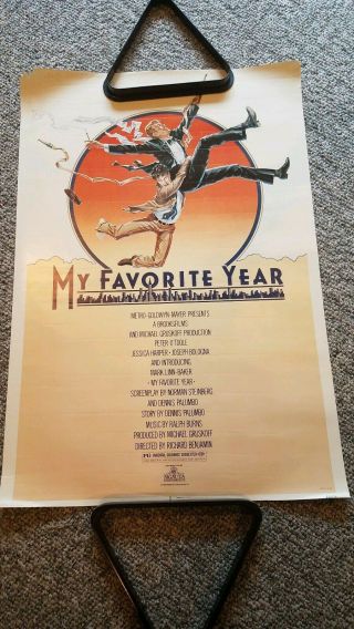 1982 My Favorite Year One Sheet Movie Poster