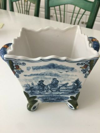 Makkum Holland Flowerpot Vase