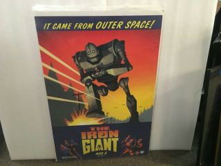 The Iron Giant One Sheet 27x40 Movie Theater Poster