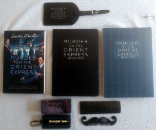 Rare Murder On The Orient Express 2017 Movie Prize Pack Depp Cruz Brannagh Dench 2