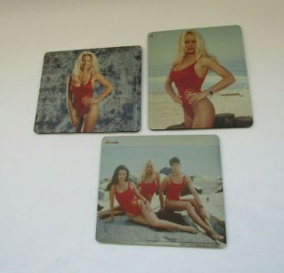 Vintage Baywatch Mouse Pad Pamela Anderson Plus,  1998 Baywatch Product