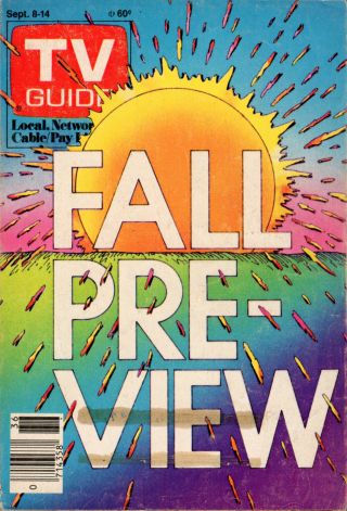 1984 Tv Guide Fall Preview Issue