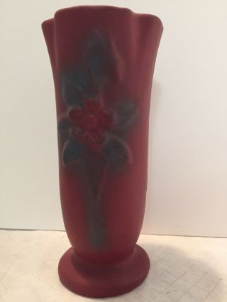 Van Briggle Tall Mulberry Vase In Perfect