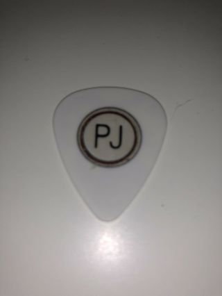 Pearl Jam Jeff Ament Train Bass Guitar Pick 2010 Backspacer Tour 2