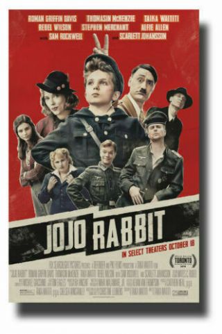 Jojo Rabbit Theatrical Movie Poster 27 " X 40 " Direct From Distributor
