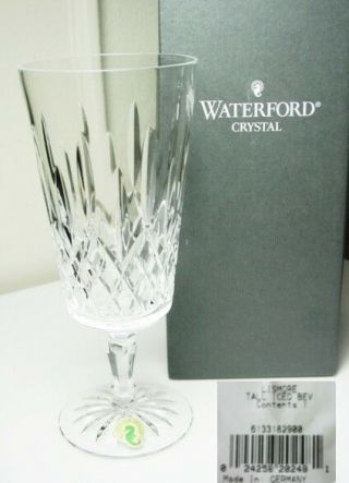 Waterford Crystal Lismore Tall Iced Beverage Tea Glass (s) -