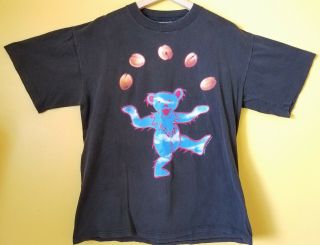 Vtg 1993 Grateful Dead Atlanta Concert Tour T - Shirt Brockum Sz M