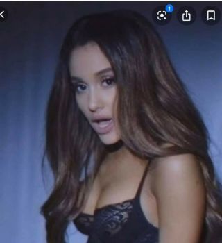 Ariana Grande Celebrity Worn Owned Wardrobe Black Lace Bra W/coa.