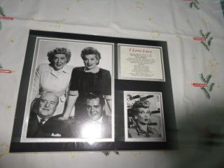Lucille Ball I Love Lucy & Cast " Premiere Telecast "