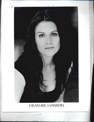 Heather Hanson - 8x10 Headshot Photo W/ Resume - Stargate Sg - 1
