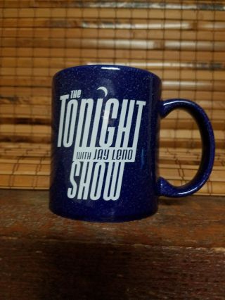 The Tonight Show With Jay Leno Guest 1 Coffee Mug Cup Bright Blue
