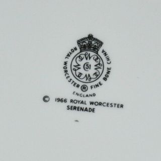 Royal Worcester Fine China Serenade 15 1/2 